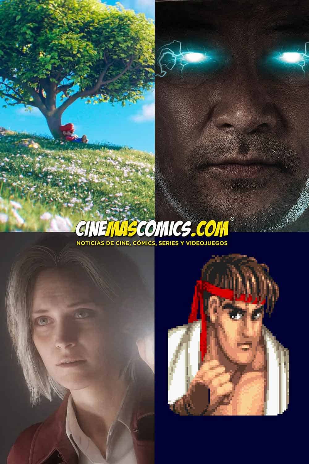 4 películas de videojuegos