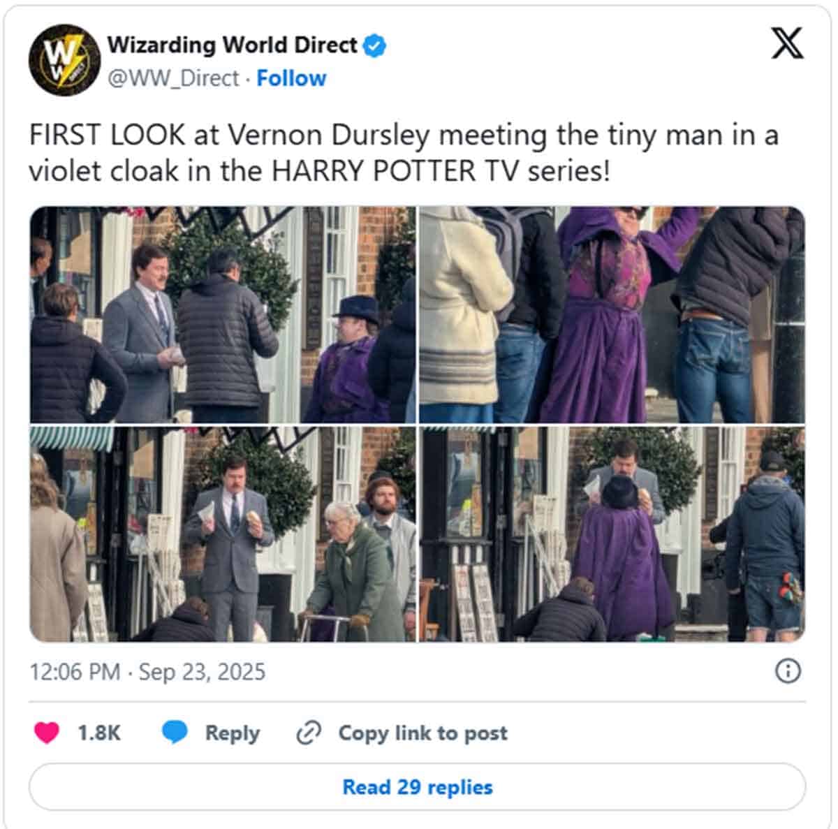 Dedalus Diggle de la serie Harry Potter