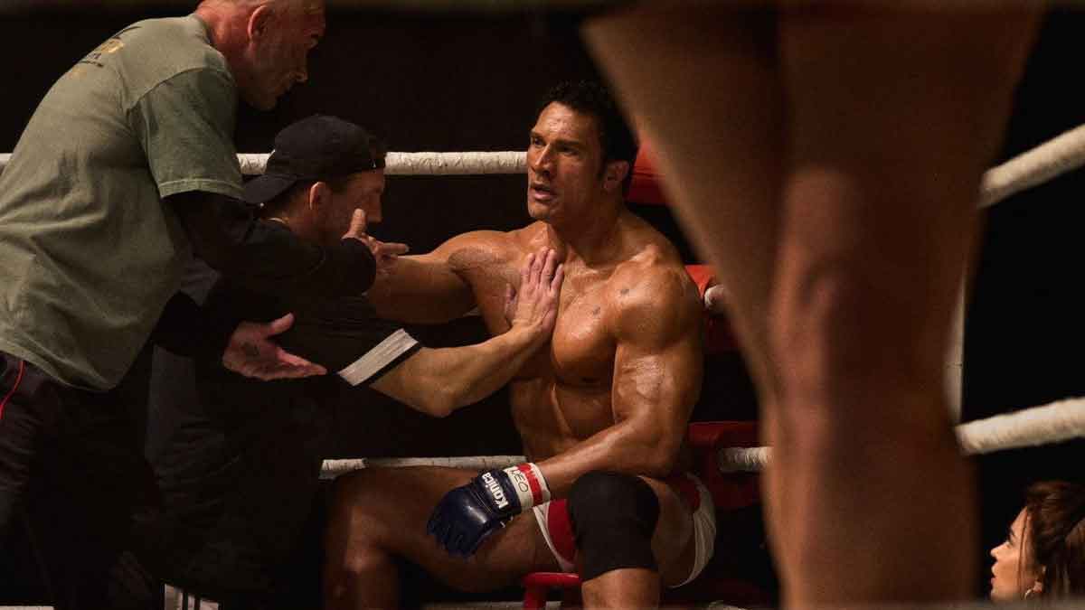 dwayne johnson en the smashing machine