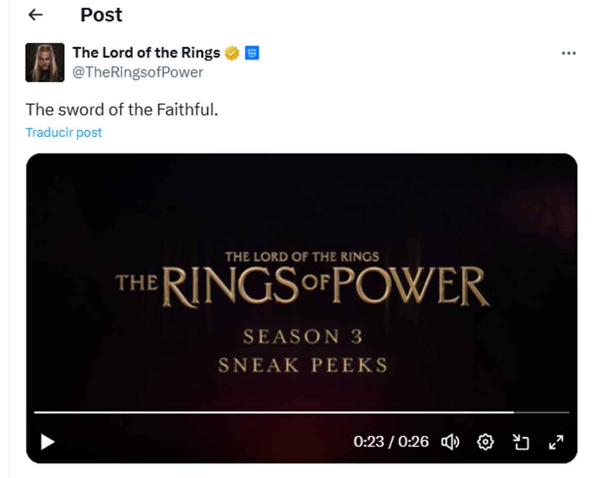Elendil protagoniza el primer adelanto de Los Anillos de Poder temporada 3 elendil protagoniza el primer adelanto de los anillos de poder temporada 3