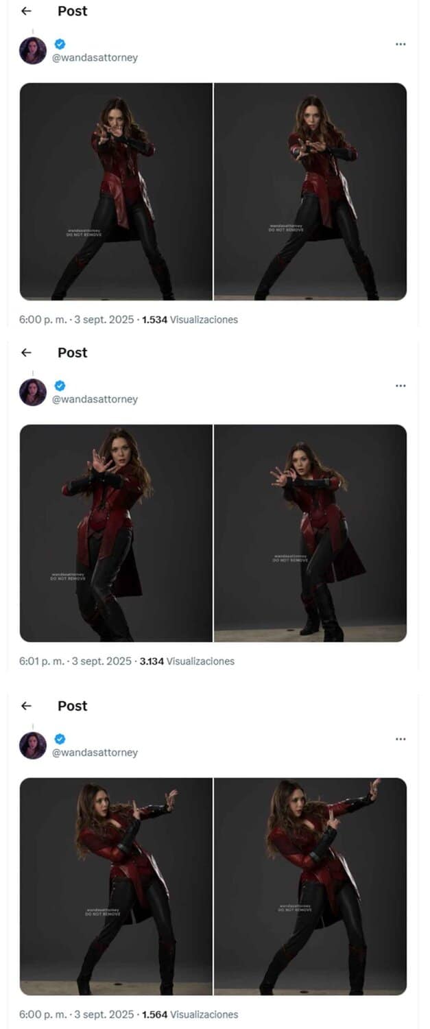 Elizabeth Olsen en Vengadores: La era de Ultron (2015)