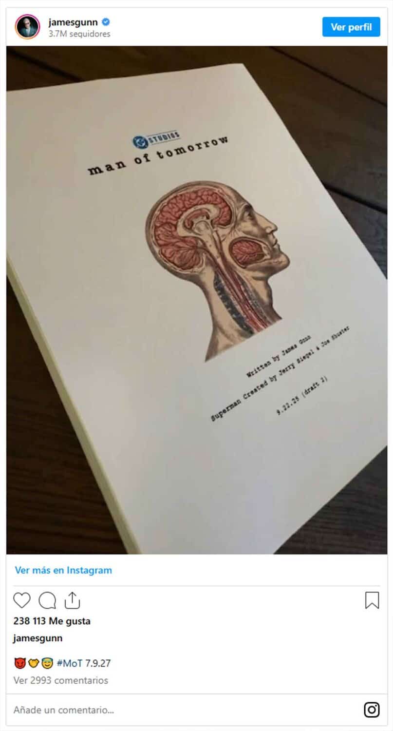 James Gunn insinúa al próximo gran villano de Superman