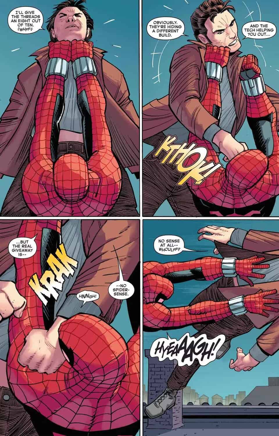 marvel resuelve el misterio de las dos versiones de spider-man