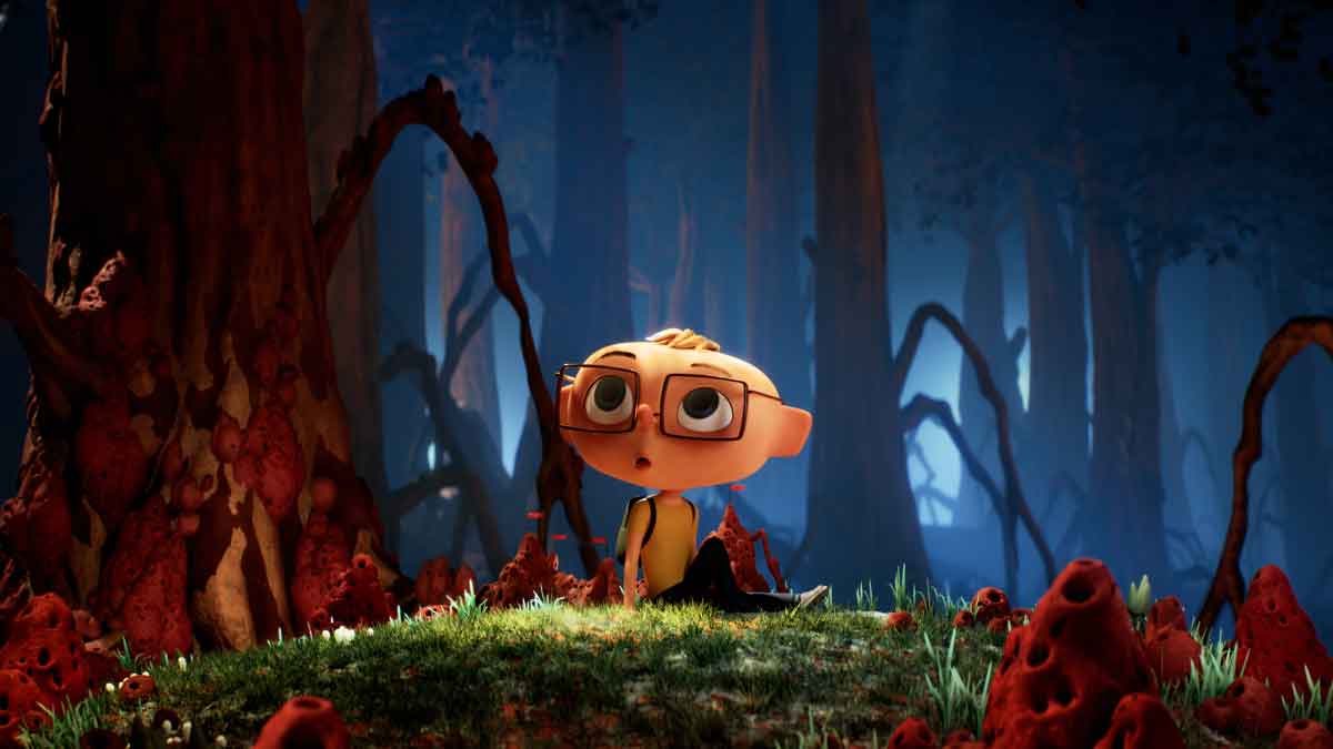 angelo en el bosque misterioso