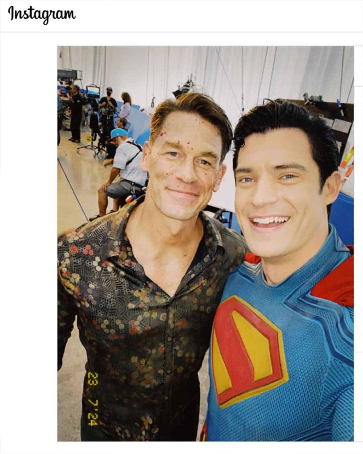 peacemaker y superman