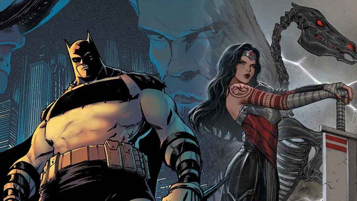 primera imagen de batman y wonder woman juntos en el universo absolute