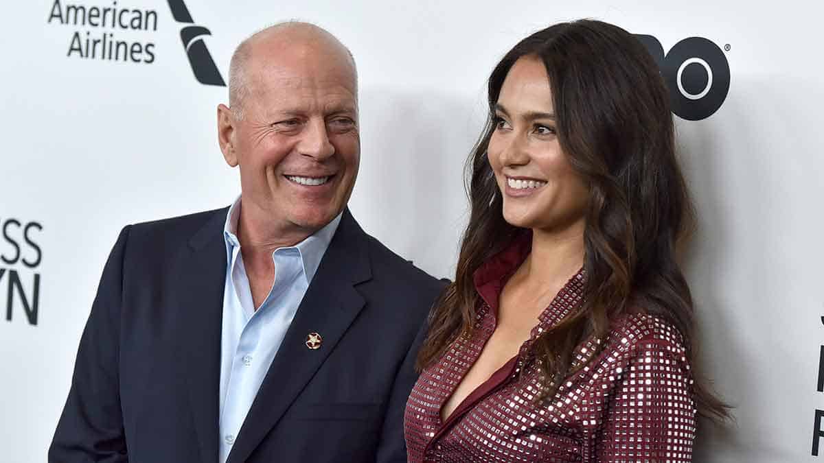 emma heming willis junto a bruce willis