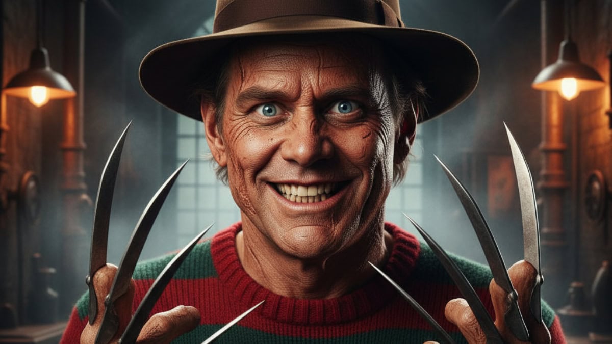 Jim Carrey como Freddy Krueger