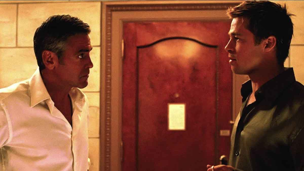 George Clooney y Brad Pitt