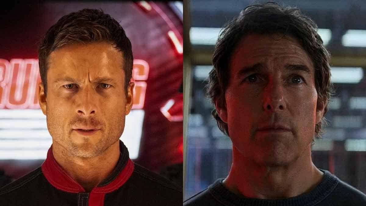 glen powell pidió ayuda a tom cruise para su nueva película de ciencia ficción