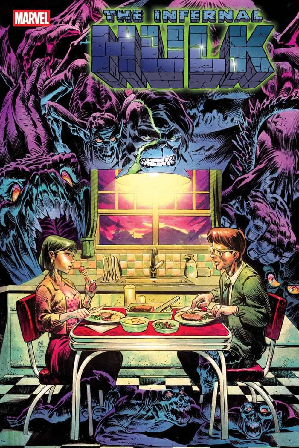 infernal hulk de marvel comics