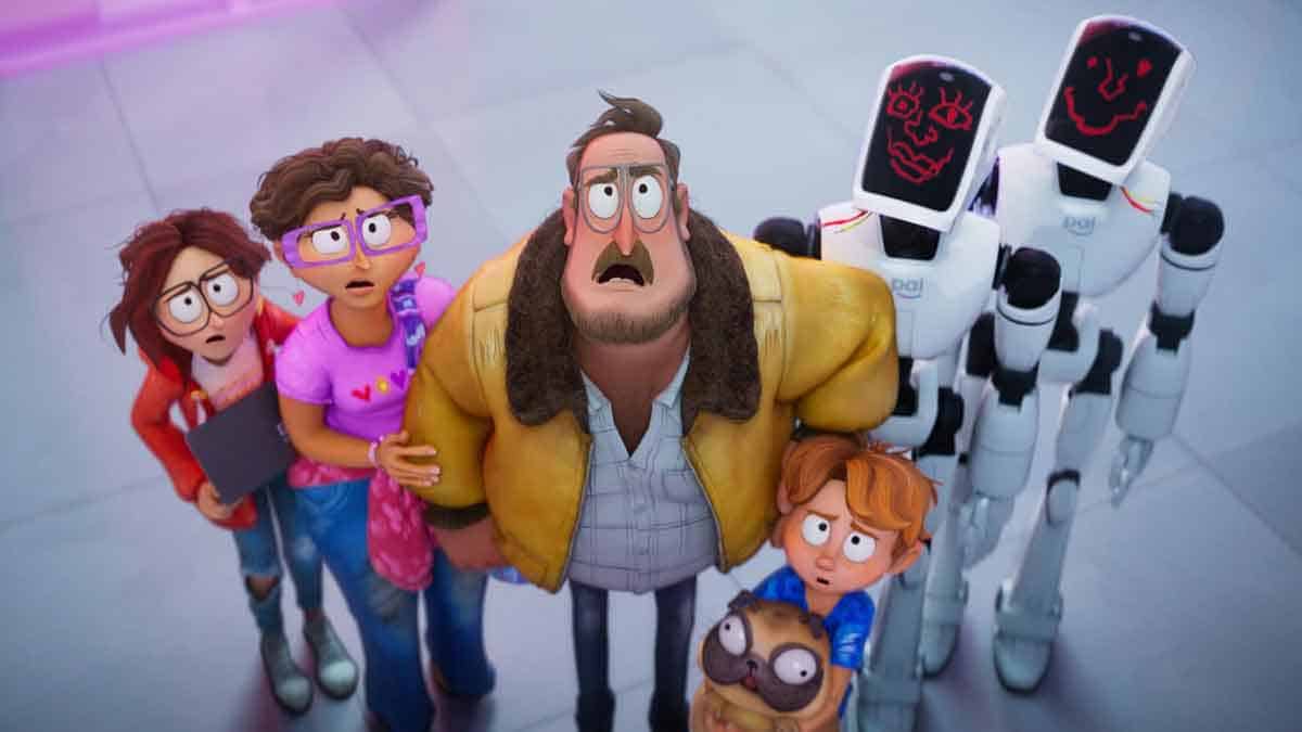 los mitchell contra las máquinas