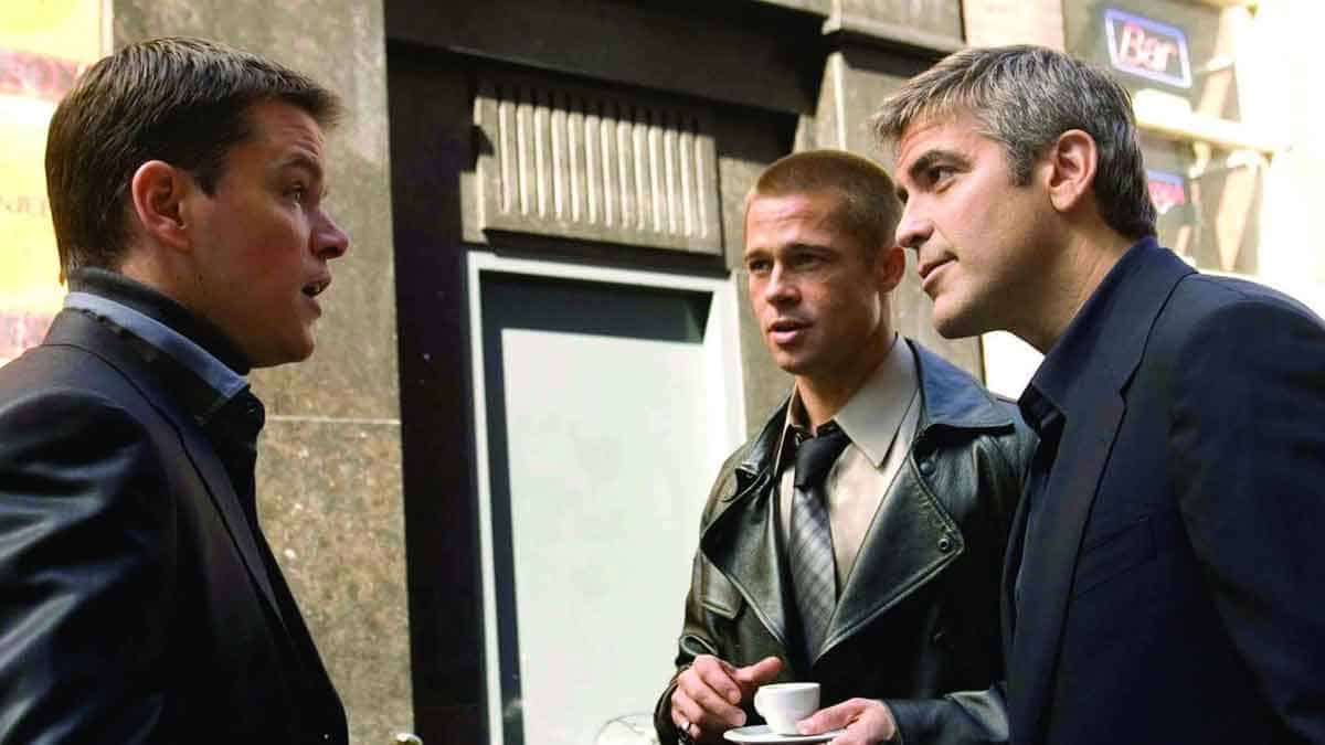 Matt Damon, Matt Damon y George Clooney