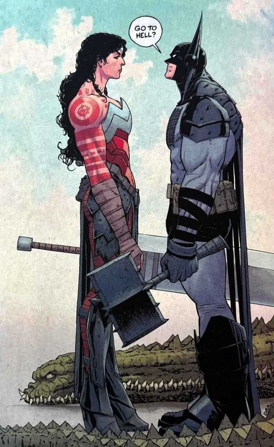 Primera imagen de Batman y Wonder Woman juntos en el Universo Absolute