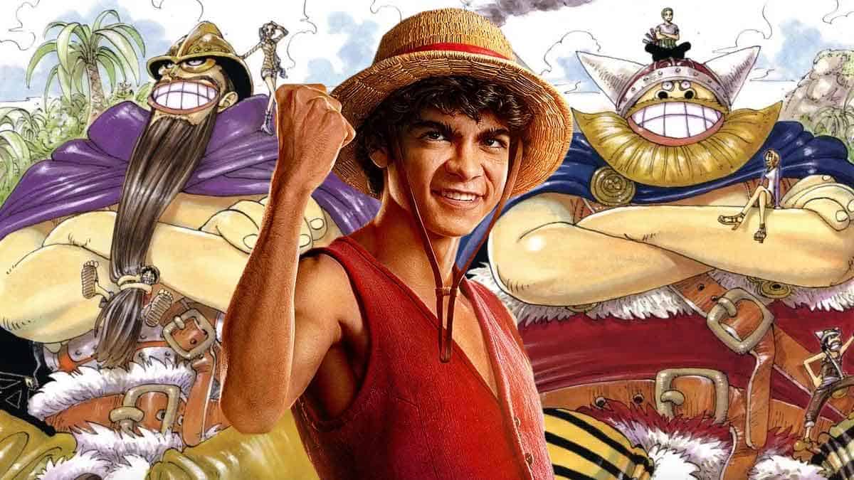 Primera imagen de los 2 gigantes de la temporada 2 de One Piece primera imagen de los 2 gigantes de la temporada 2 de one piece