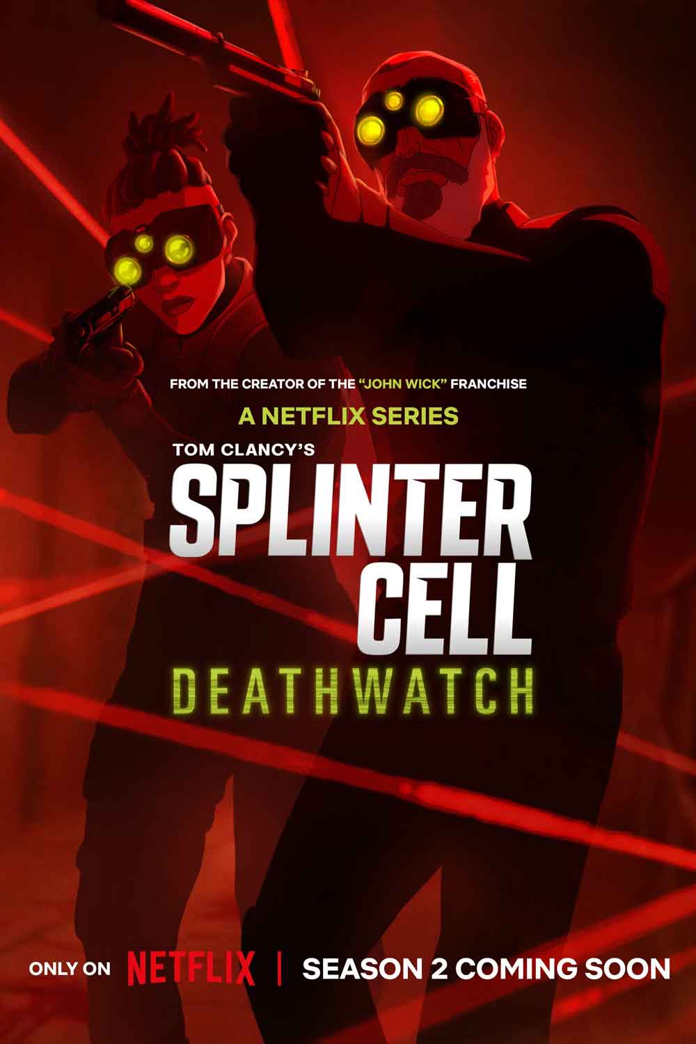 splinter cell: deathwatch temporada 2 - serie de ciencia ficción