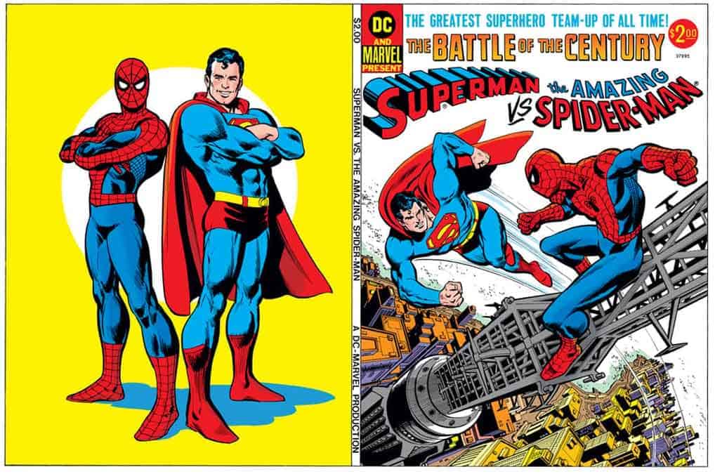 superman y spider-man