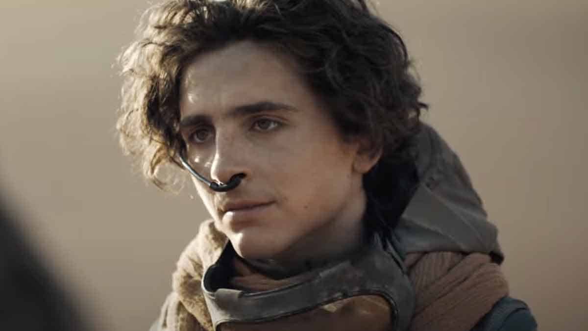 Timothée Chalamet en el rodaje de DUNE 3