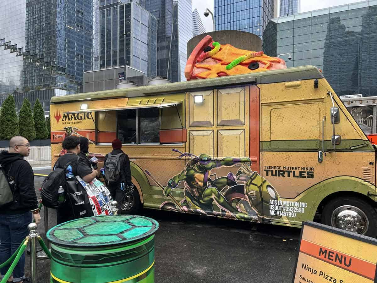 Food Truck Tortugas ninja