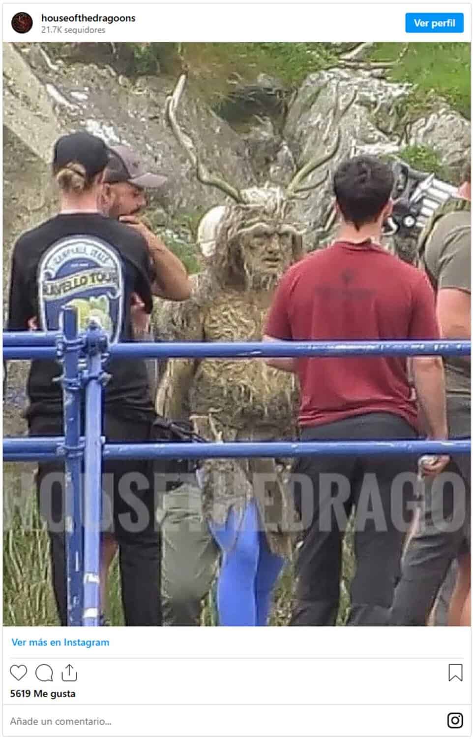 hombres verdes en La casa del dragón