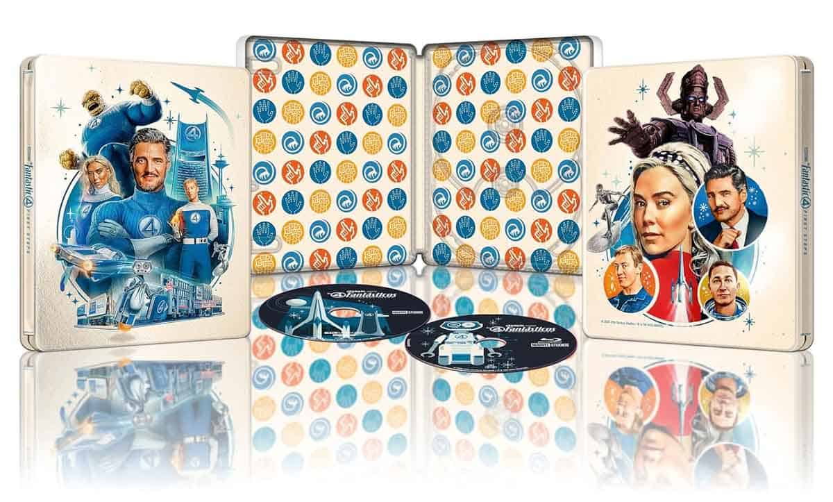 los 4 fantasticos primeros pasos steelbook