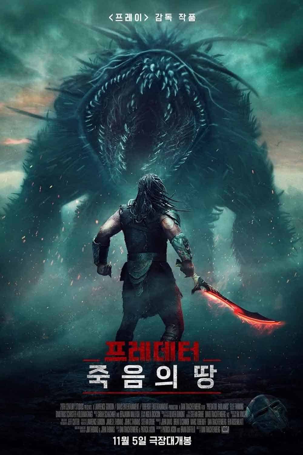 poster internacional de Predator: Badlands