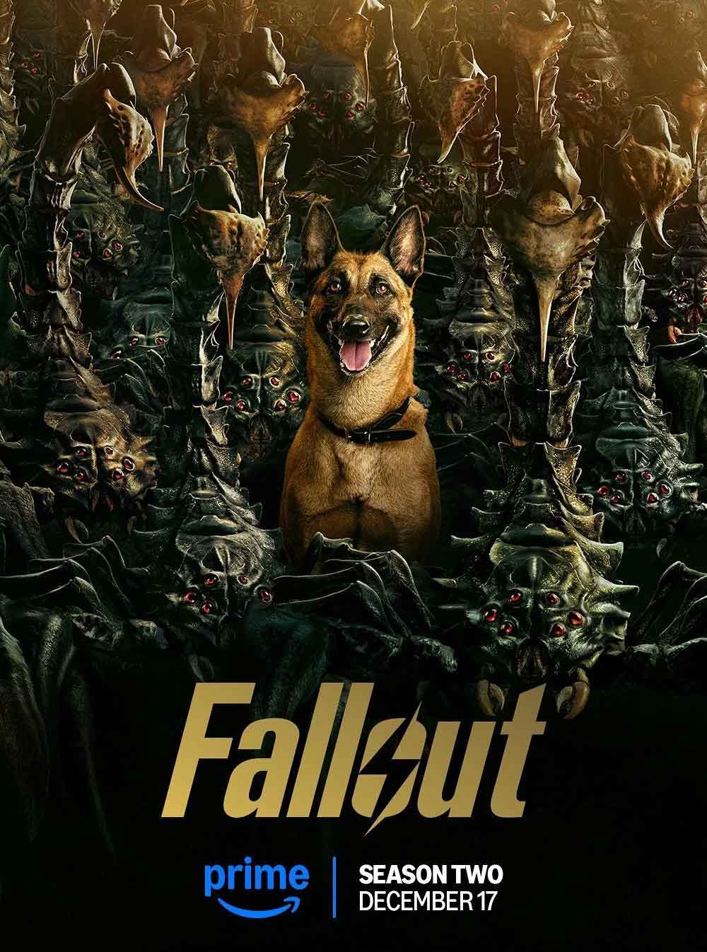 4 pósters de los protagonistas de Fallout temporada 2