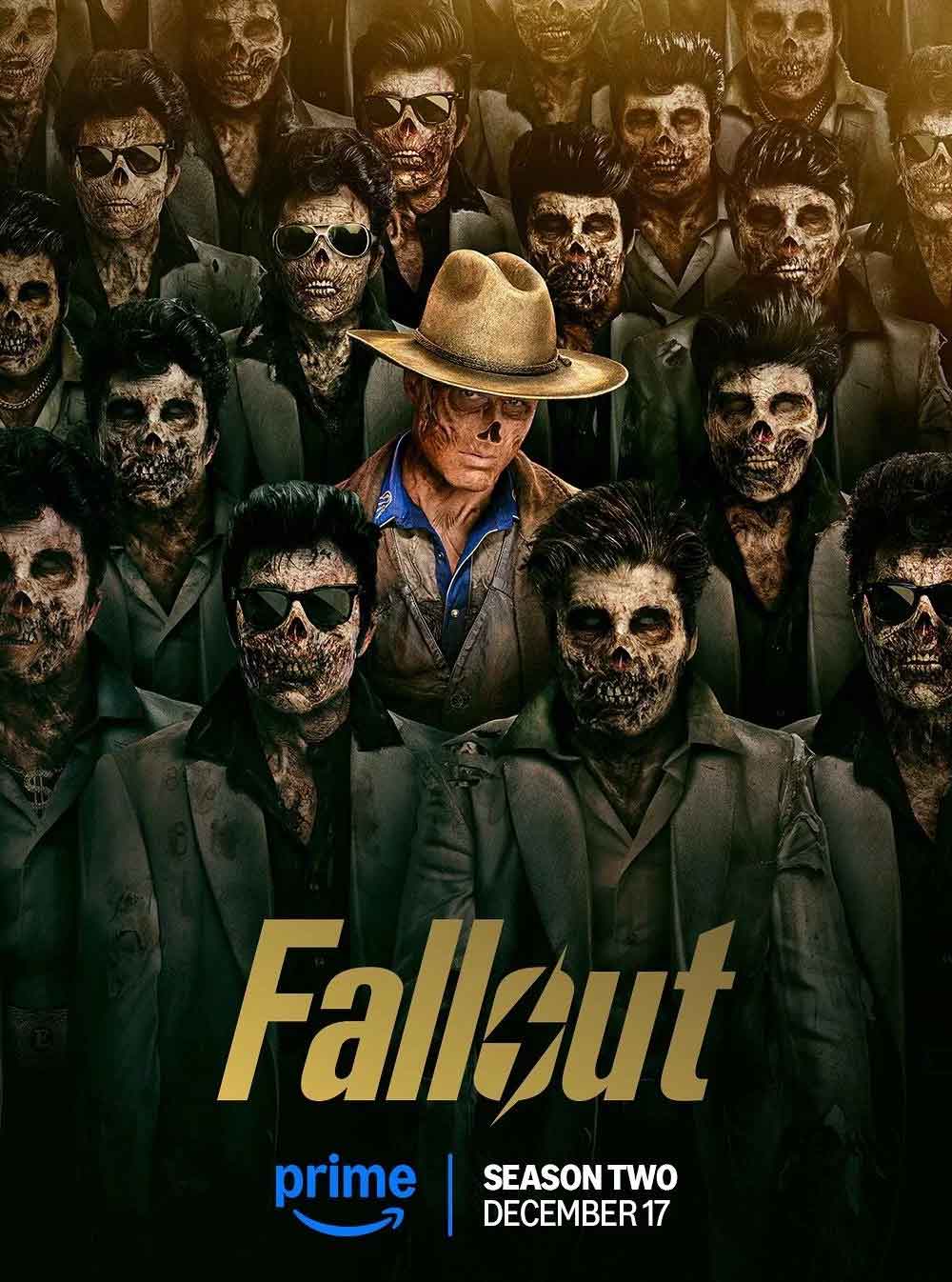 4 pósters de los protagonistas de Fallout temporada 2
