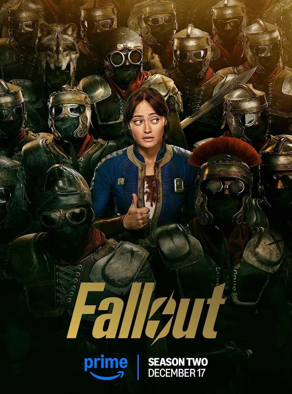4 pósters de los protagonistas de Fallout temporada 2
