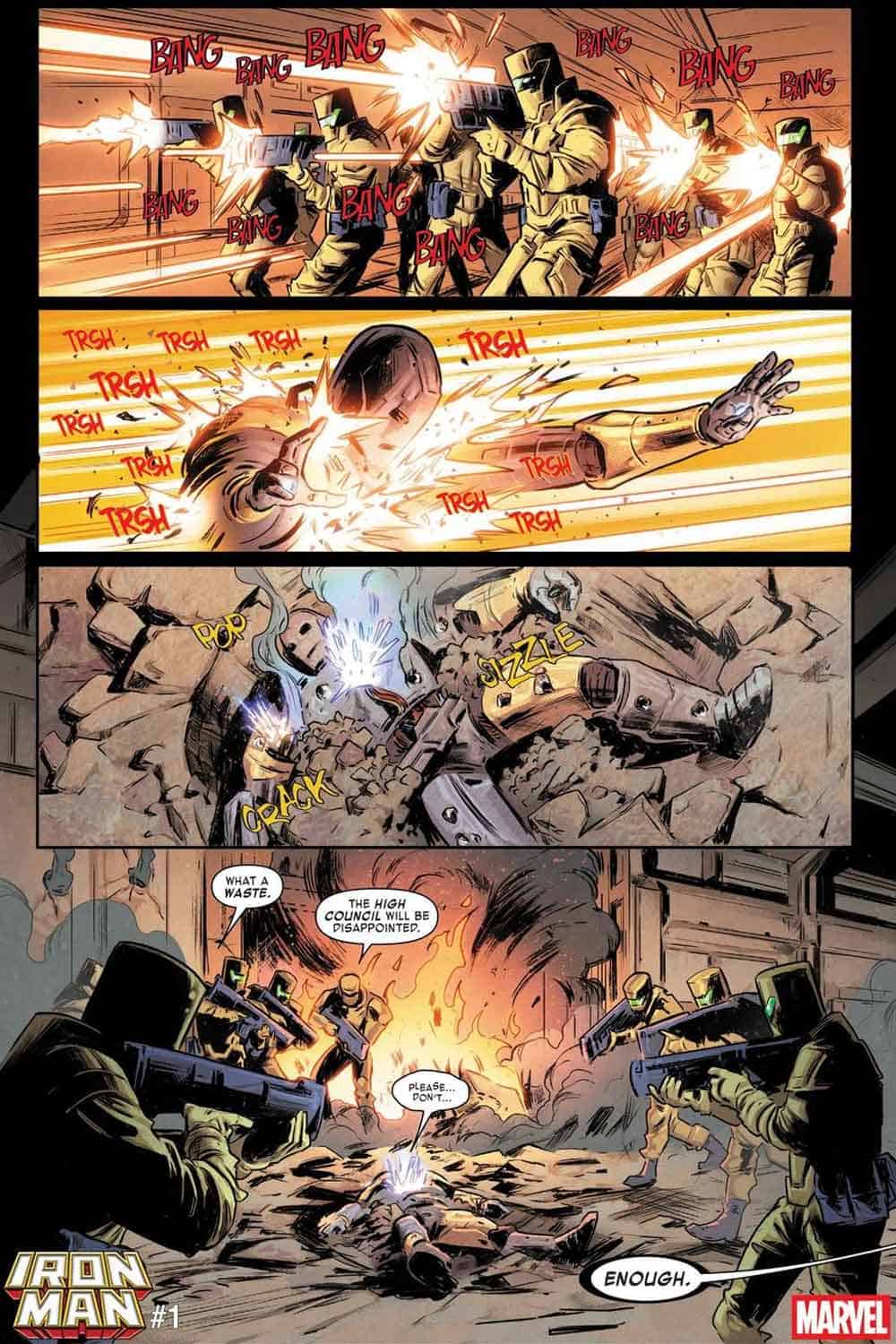 reinicio de Iron Man