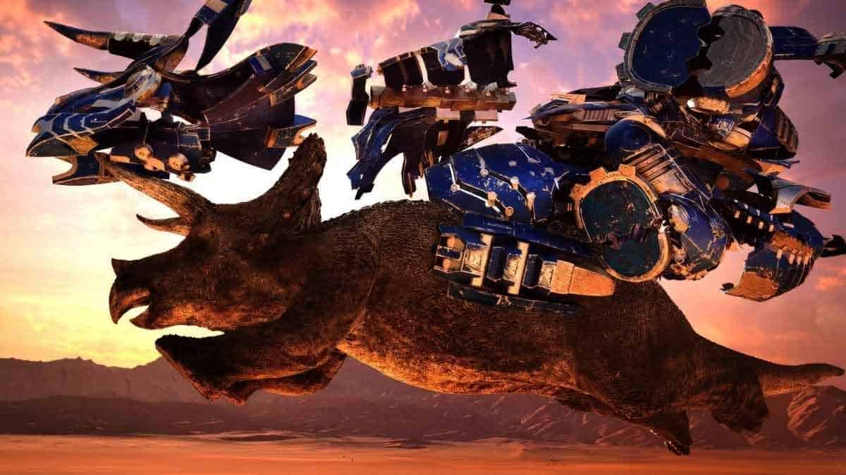 serie de dinosaurios con armadura de disney+