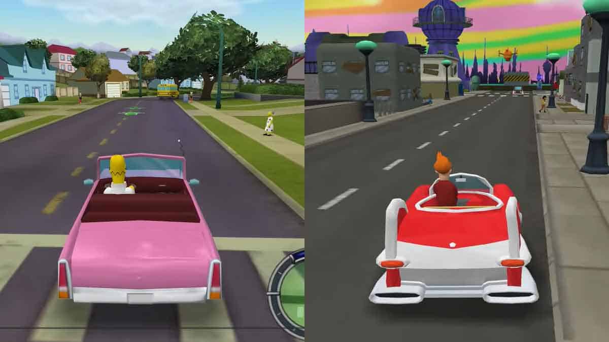 videojuego más querido de los simpson regresa versión futurama