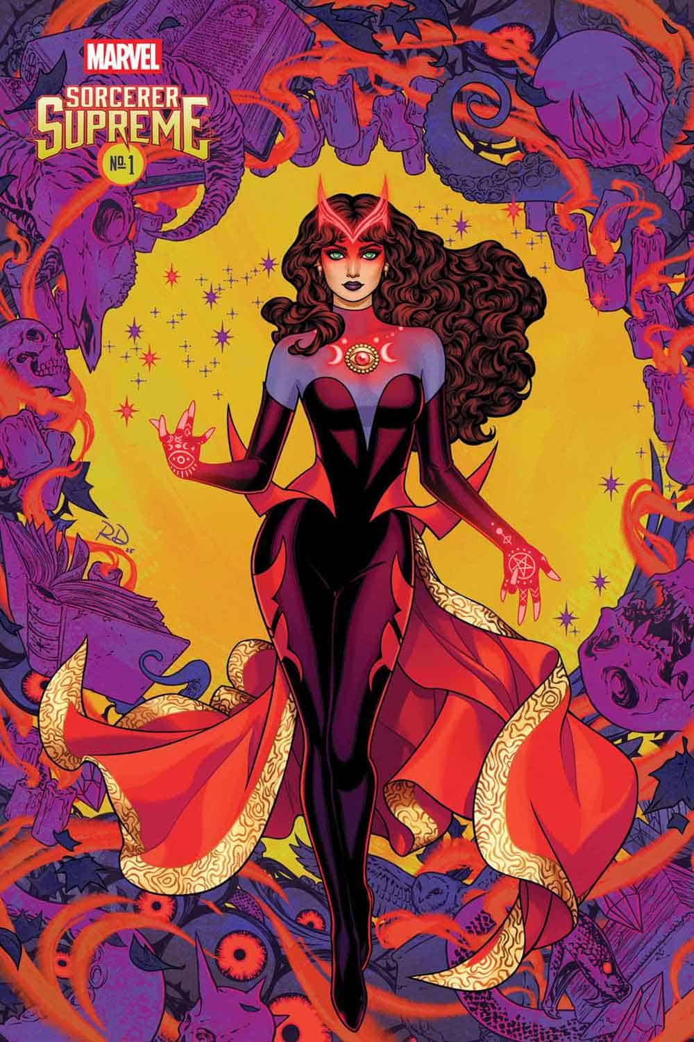 Wanda Maximoff y Bruja Escarlata en Marvel Comics