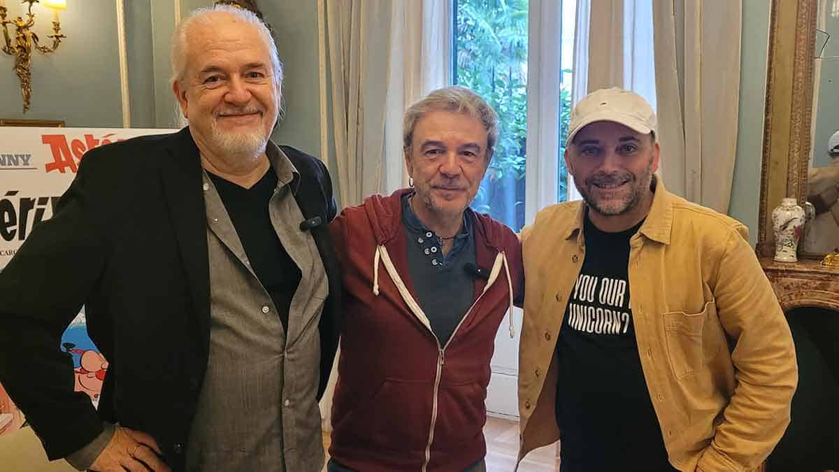 entrevista autores asterix en lusitania