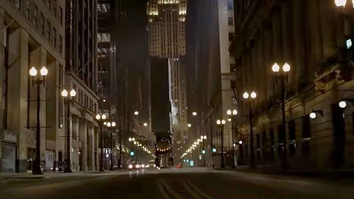 el caballero oscuro escena del camión