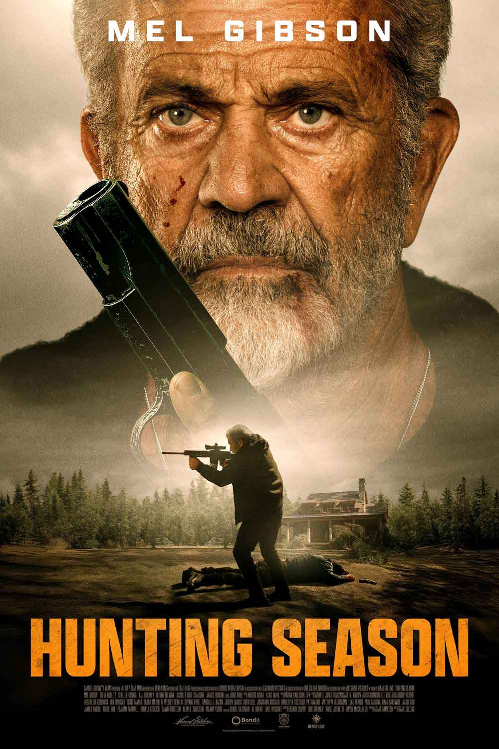 Hunting Season de Mel Gibson estrena su intenso tráiler