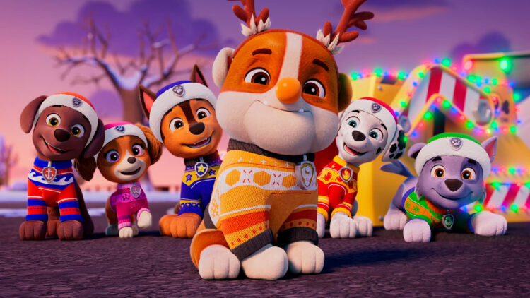 La Patrulla Canina en Navidad