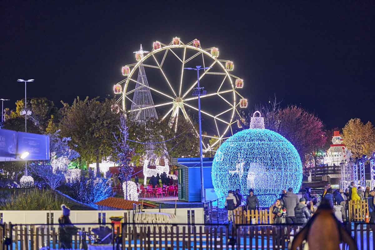 Magicas navidades noria gigante