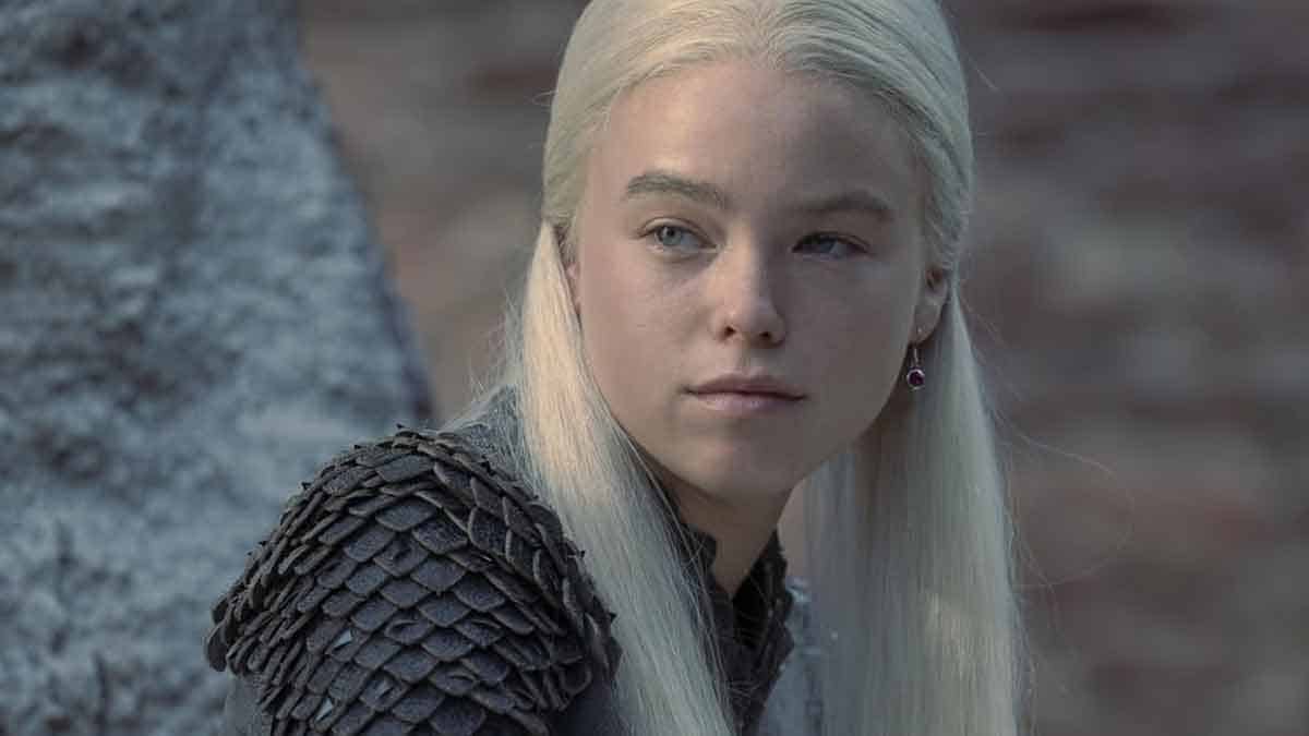 milly alcock en la casa del dragón