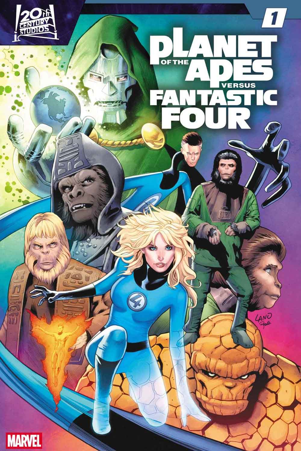 Planet of the Apes vs. Fantastic Four - Los Cuatro Fantásticos