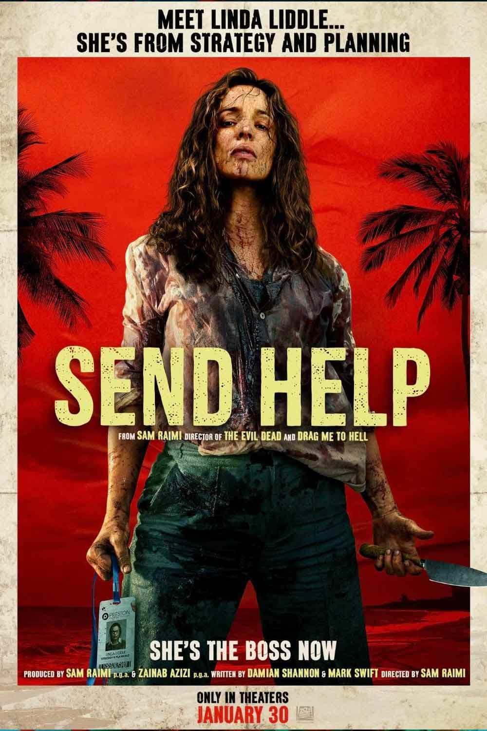 Send Help (Enviad Ayuda) (2026) Película de terror