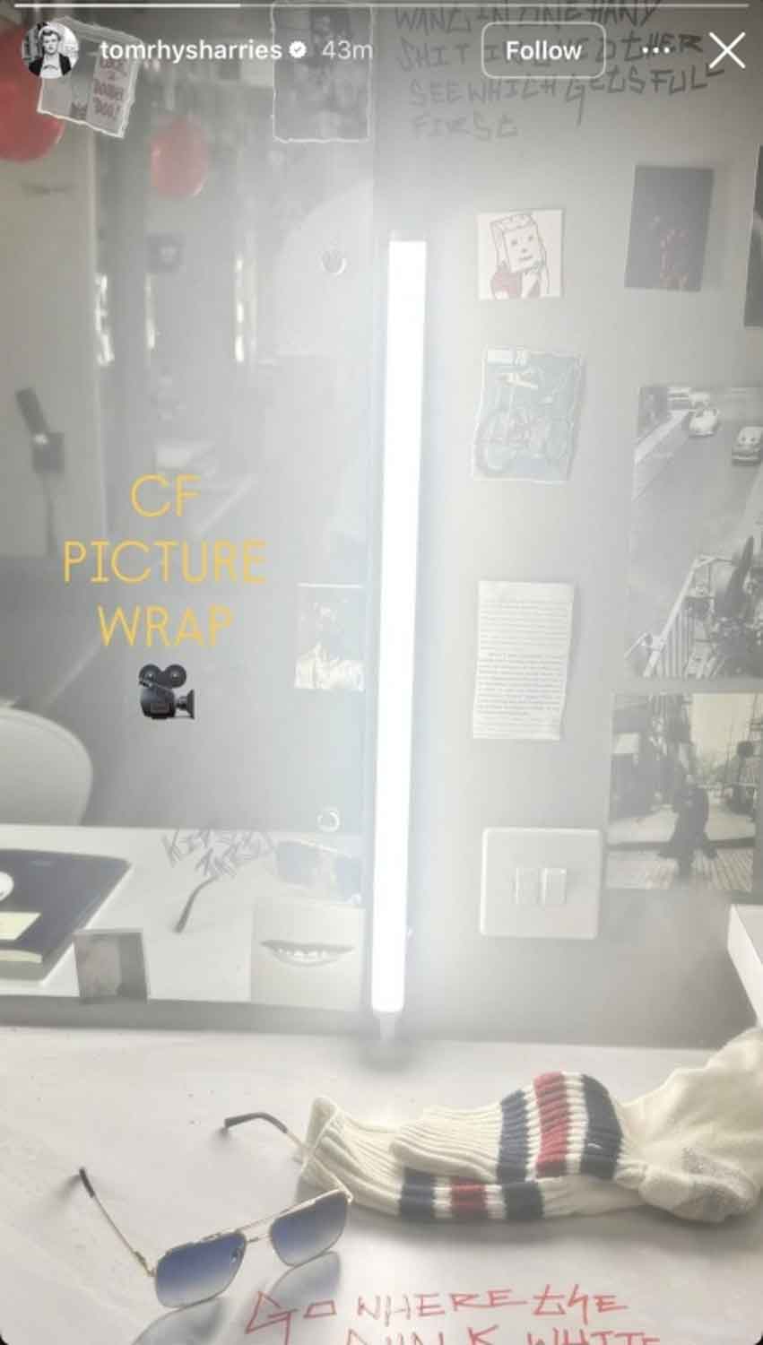 Tom Rhys Harries Instagram