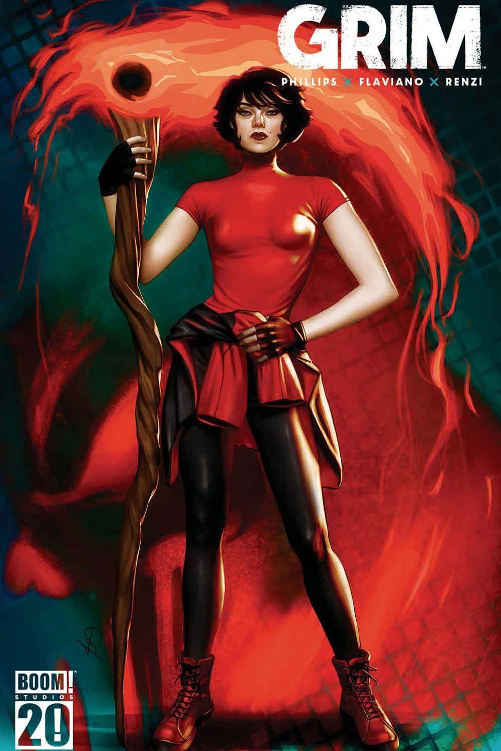 Grim de Boom! Studios serie de fantasía y terror