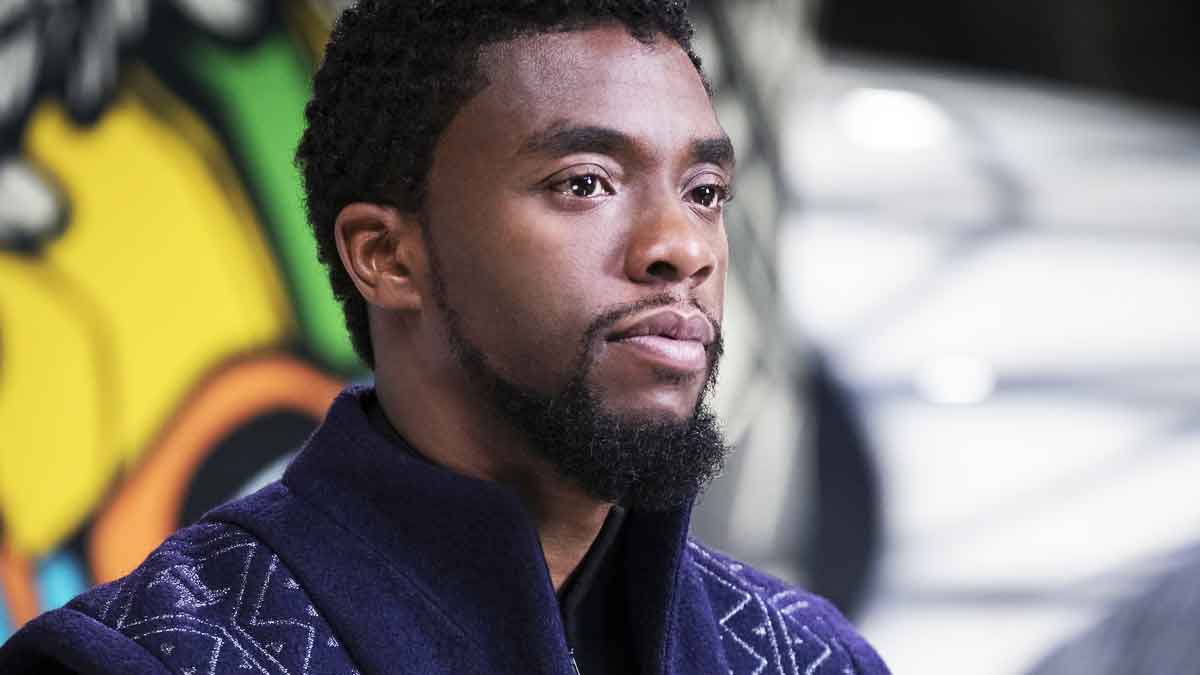 chadwick boseman en black panther