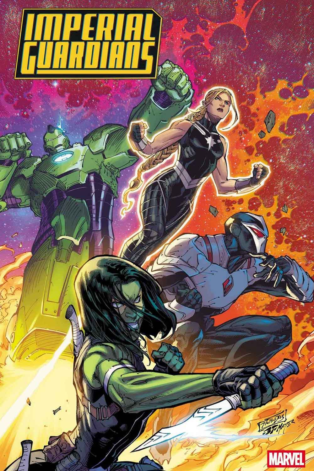 imperial guardians de marvel