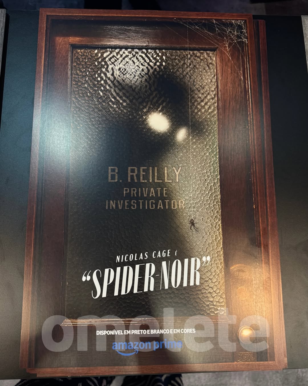 poster de spider-noir revelado en la ccxp