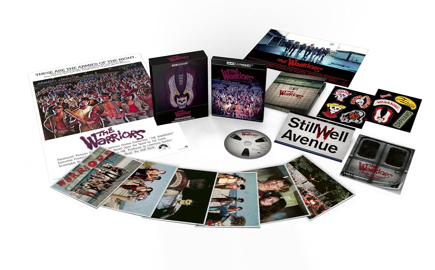 the warriors los amos de la noche 4k uhd edición coleccionista