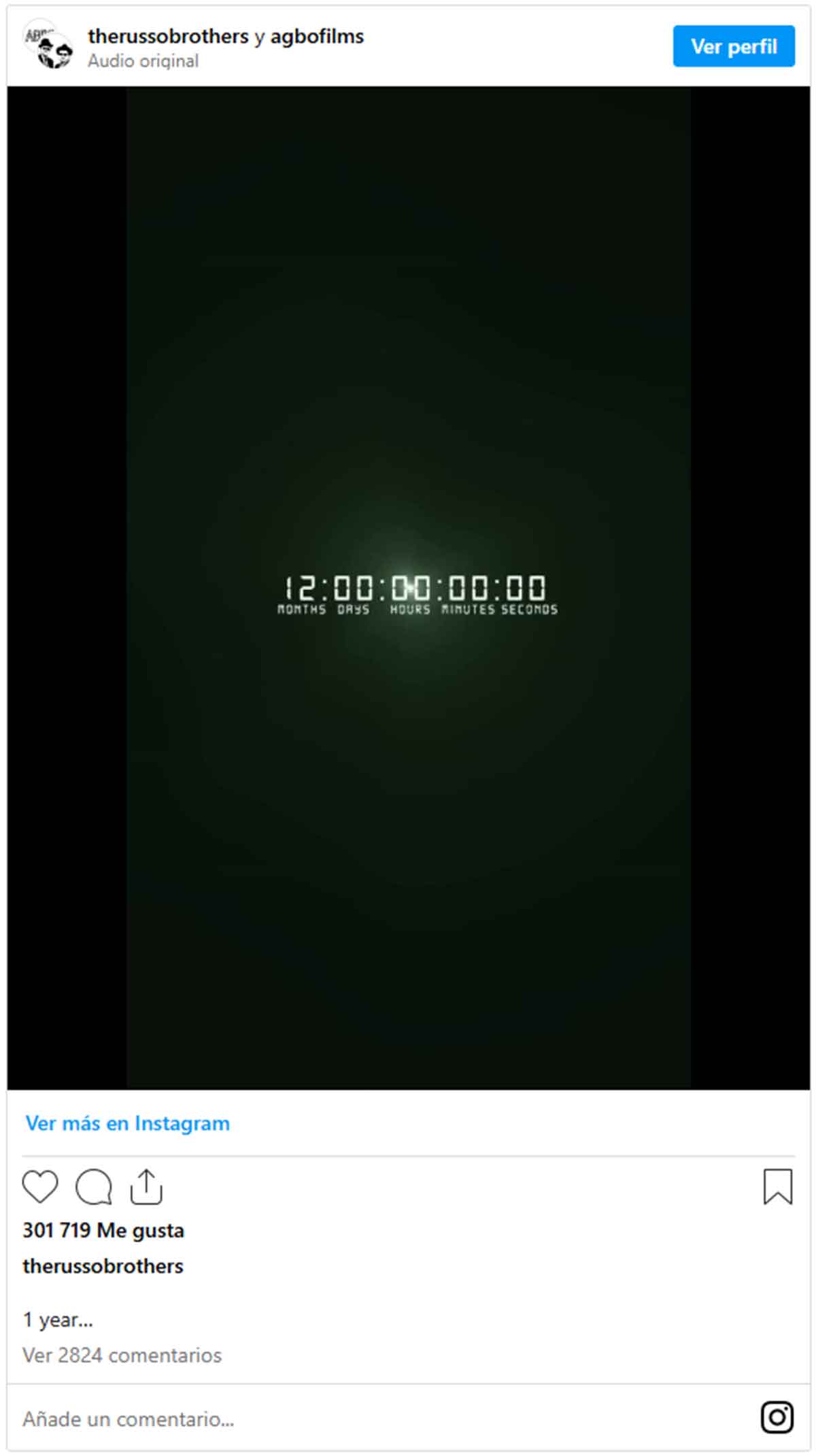 vengadores: doomsday comienza su cuenta atrás