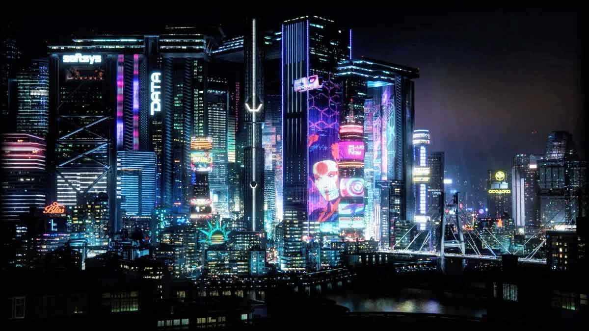 ciudad cyberpunk