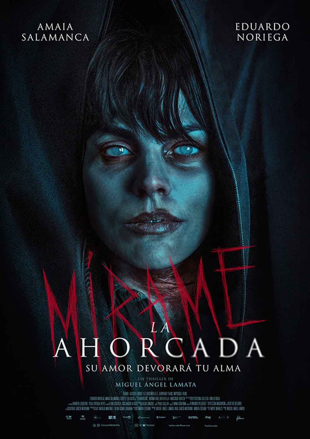 La ahorcada, el nuevo thriller sobrenatural de Miguel Ángel Lamata la ahorcada poster